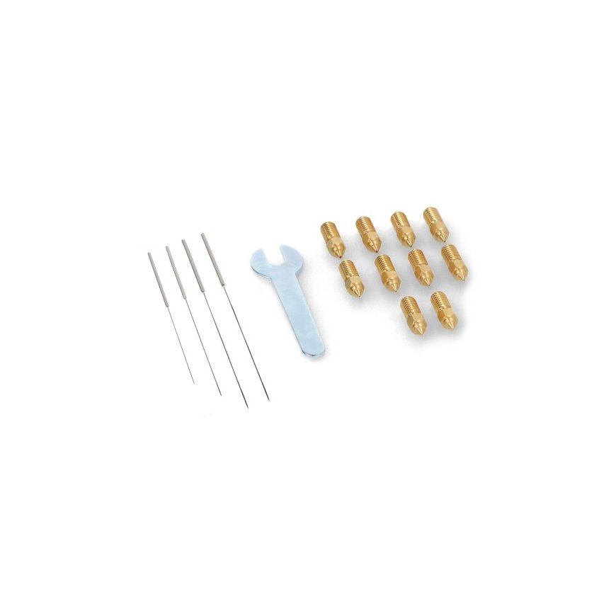 Antgaliute komplekt 0,2 mm / 0,4 mm / 0,6 mm / 0,8 mm, mõeldud Elegoo Neptune 4 / 4 Pro 3D-printijatele - messing – 2