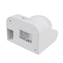 PIR Motion Sensor Maclean, infrared, IP44, white, range 12m, max load 800/1200W, MCE358W PIR Motion Sensor Maclean, infrared, IP44, white, range 12m, max load 800/1200W, MCE358W