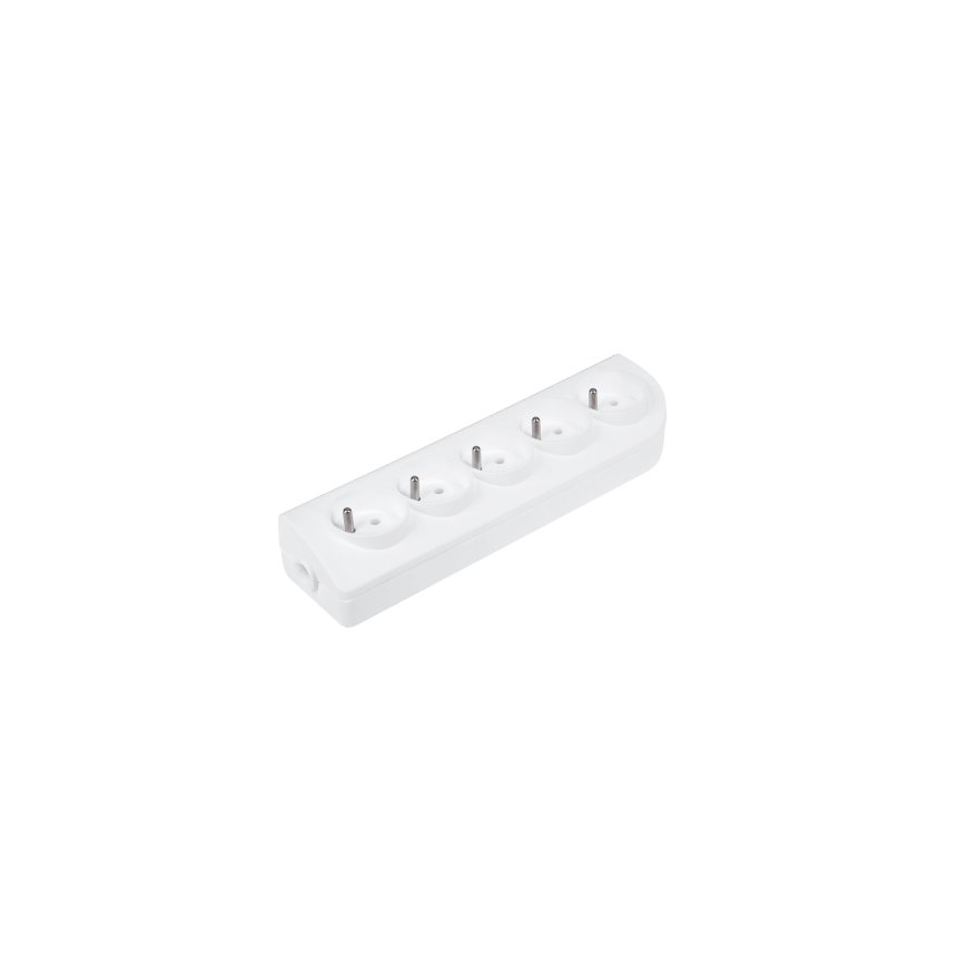 Elgotech OEM Network Splitter with Grounding 5 Outlets GN-50