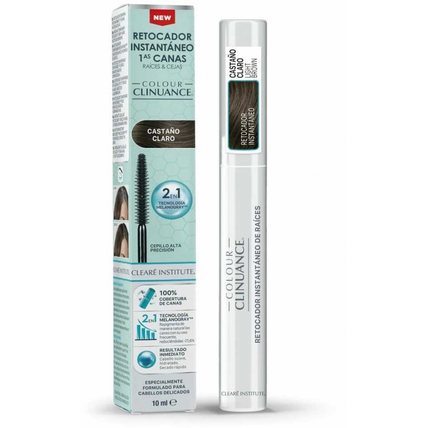 Cleare Institute COLOUR CLINUANCE Instant Gray Root Brow Retoucher Light Brown 10 ml
