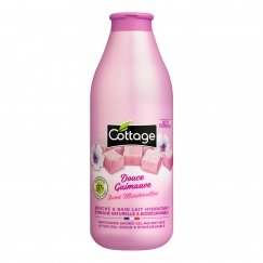 COTTAGE DOUCE GUIMAUVE suihkugeeli ja kylpymaito, 750 ml