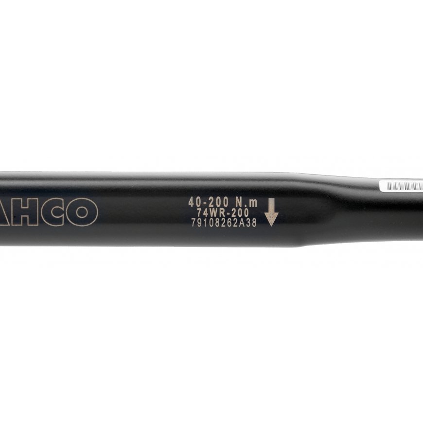 Bahco 74WR-100 dinamometriskā atslēga Ft-lb, Nm