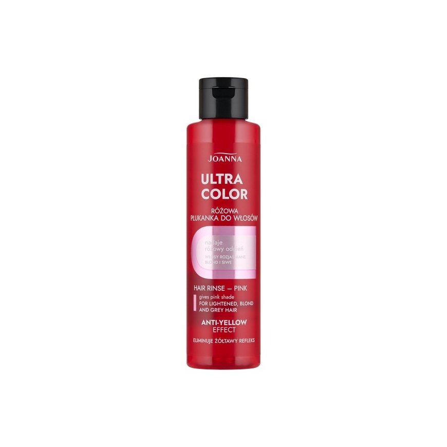 Joanna Ultra Color System Juukse Loputus Rožinė, 150 ml – 2