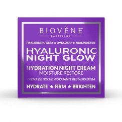 "Biovene Hyaluronic Night Glow" moisturizing night cream "Moisture Restore" 50ml