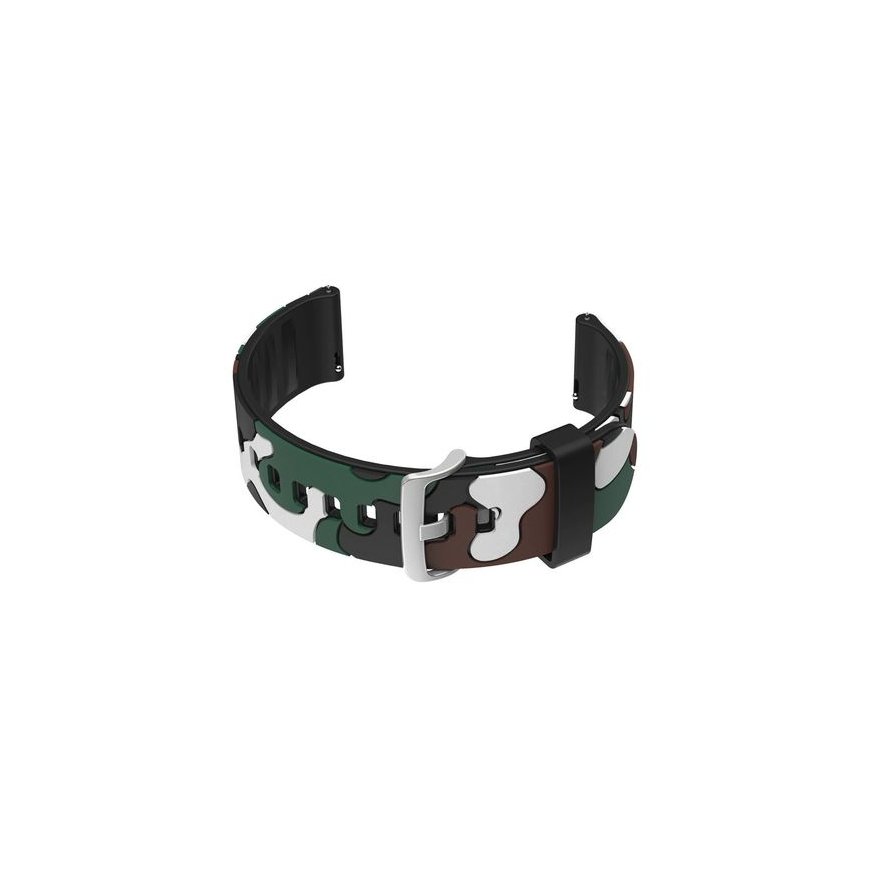 Pacific Guminine kellapael U13 - must/valge - 20mm – 2