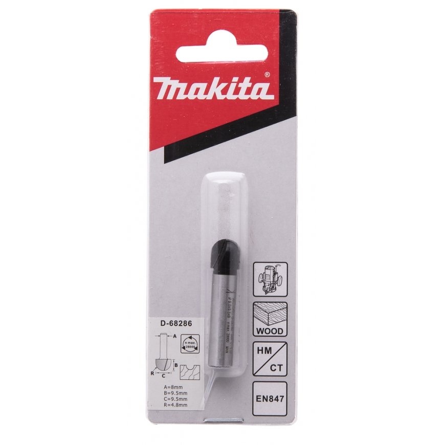 Makita U formas rievu freza 9