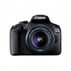 Canon EOS 2000D + EF-S 18-55mm f/3.5-5.6 III SLR fotoaparato komplektas 24,1 MP CMOS 6000 x 4000 pikseliai Juoda