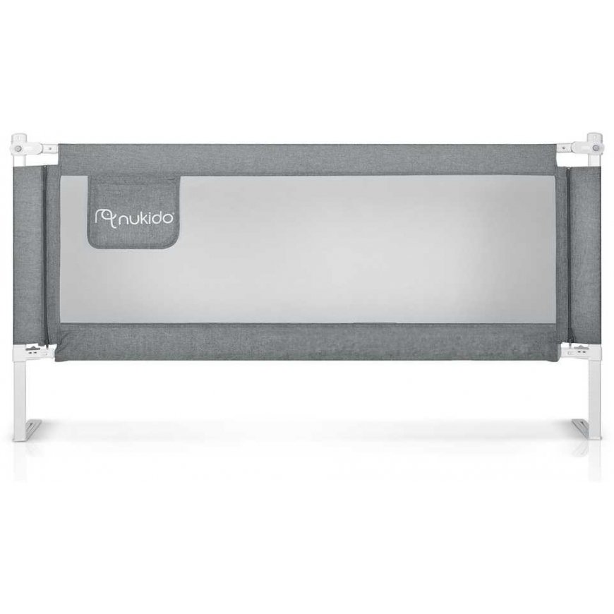 Lovos suojakaide, turvalisät, lukko, 160 cm, Nukido NK-227, harmaa – 2