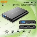 Grabber HDMI 4K60 USB3.0 EZCAP 371L GameLink U3 Grabber HDMI 4K60 USB3.0 EZCAP 371L GameLink U3