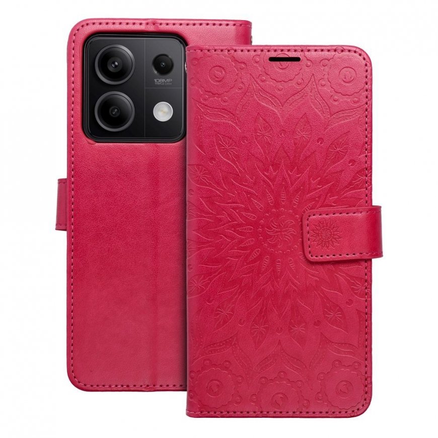 Oem MEZZO-kansio suojus Xiaomi Redmi Note 14 PRO 5G / 14 PRO PLUS 5G mandala magenta. – 2