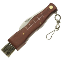 Roger Patogus sēņu nazis ar otu, 21 cm Roger Patogus sēņu nazis ar otu, 21 cm