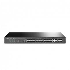 TP-Link JetStream TL-SG3428XF сетевой коммутатор Управляемый L2+ 1U Черный