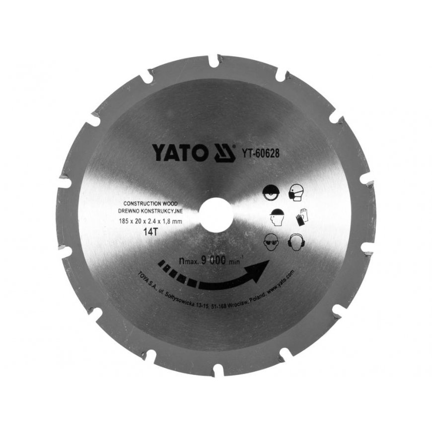 Yato YT-60628 ümmargune saetera 18,5 cm 1 tk