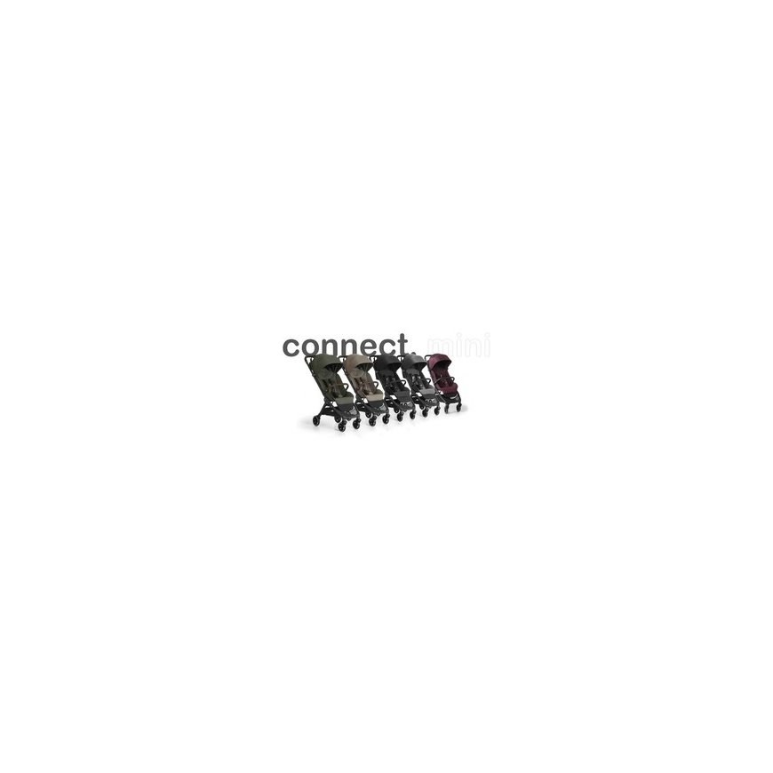 Bumprider Connect mini rati - pelēks