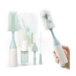 Momcozy 7 in 1 Baby Bottle Set Zaļš | Bērnu pudeļu tīrīšanas komplekts |