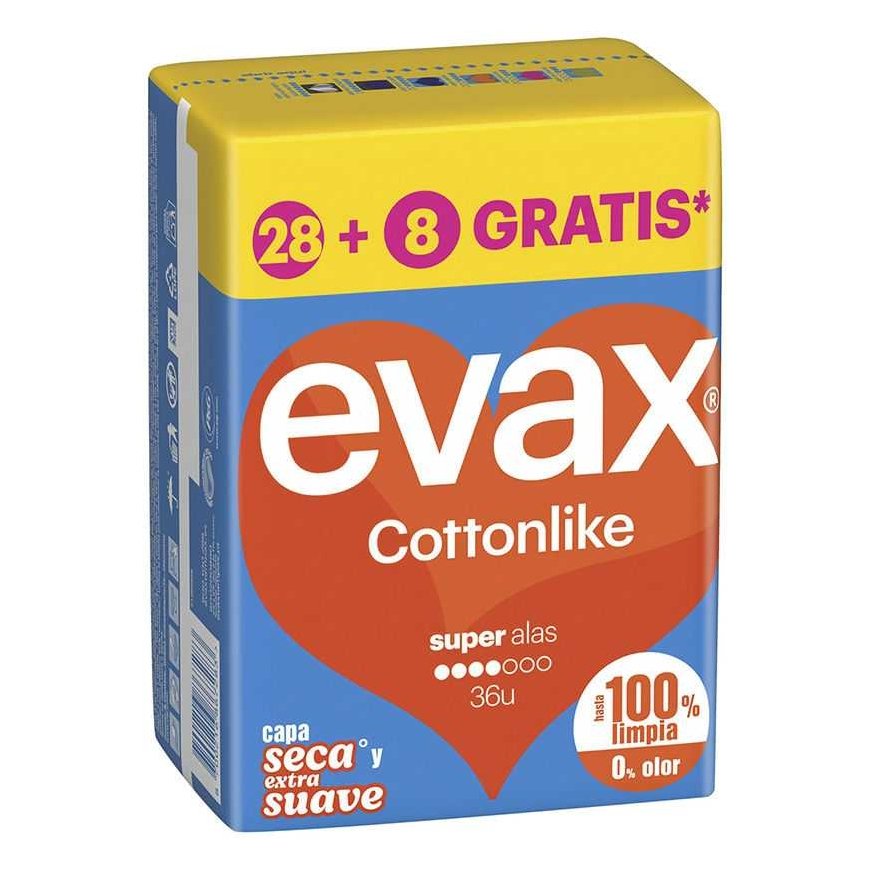 Evax Medvilninės Kompresės Super Alas 36 tk.