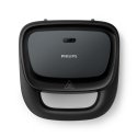 Philips 3000 series HD2331/90 sviestmaižu grils 750 W Melns Philips 3000 series HD2331/90 sviestmaižu grils 750 W Melns