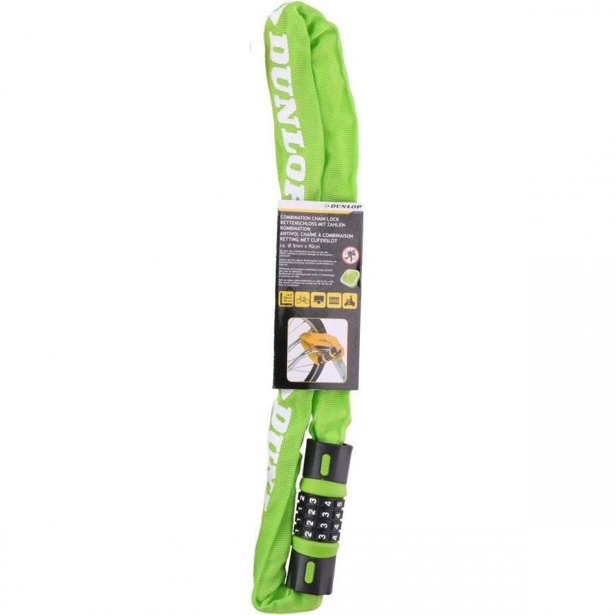 BLACK + DECKER Cable Lock with Combination 10x1800MM with Holder