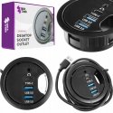 Spacetronik Desk Hub 2x USB 3.0 + 2x USB-C Spacetronik Desk Hub 2x USB 3.0 + 2x USB-C