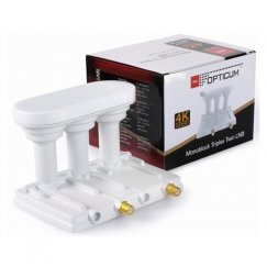 LNB Monoblock Twin TRIPLEX Opticum ROBUST 3°