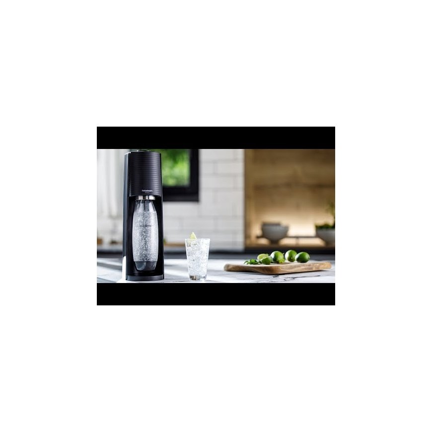 Набор устройства для приготовления газированных напитков SodaStream Terra, черный