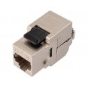Solarix Savisriegio pagrindo akmuo CAT6 STP RJ45 SXKJ-6-STP-BK-SA Solarix Savisriegio pagrindo akmuo CAT6 STP RJ45 SXKJ-6-STP-BK-SA