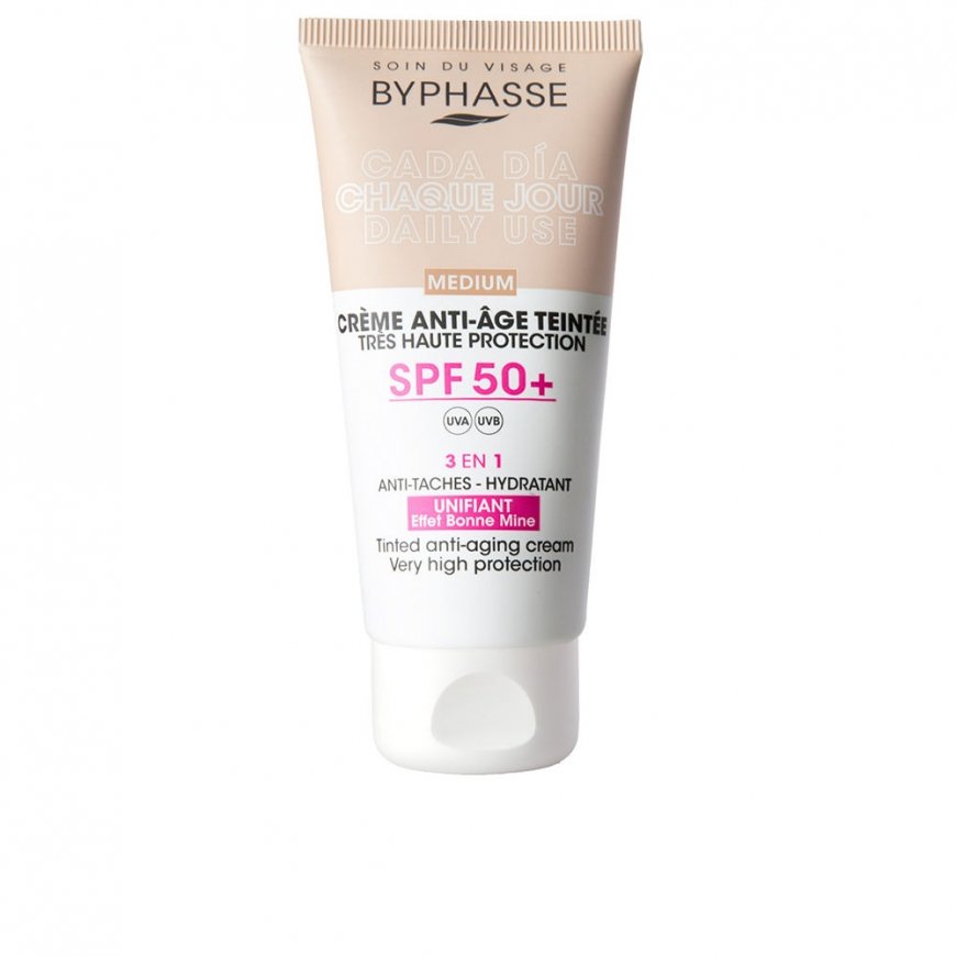 Byphasse Anti-Aging sejums ar krāsu SPF50 Light, 50 ml – 2