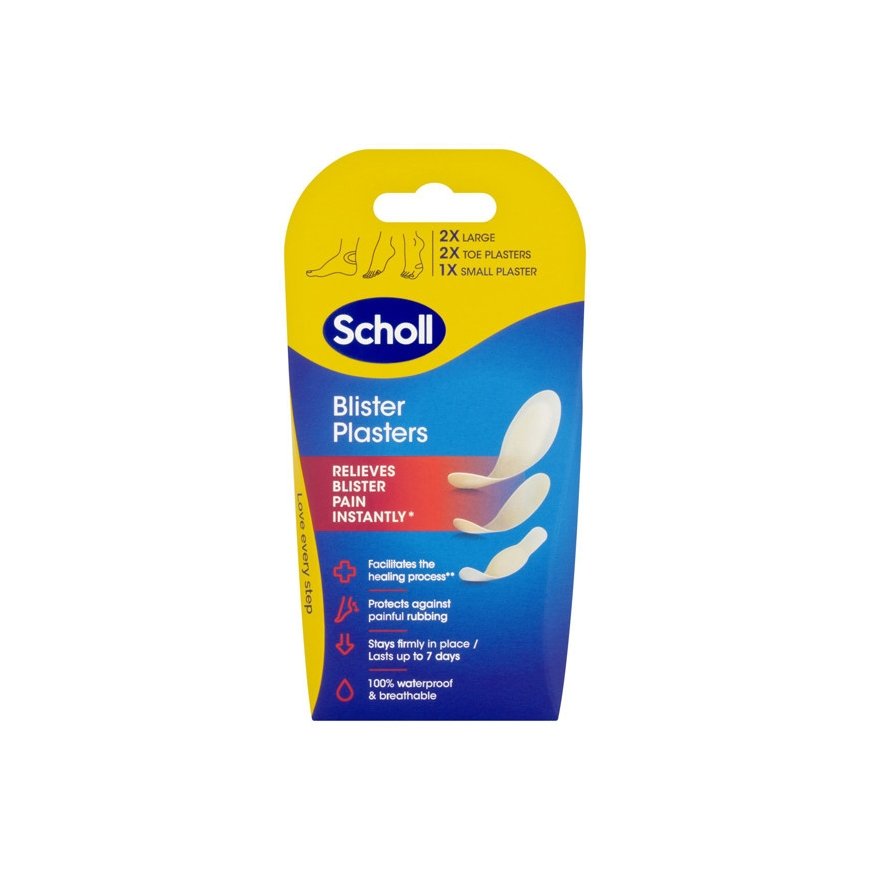 SCHOLL blisterile kleebised erinevates suurustes, 5 tk.
