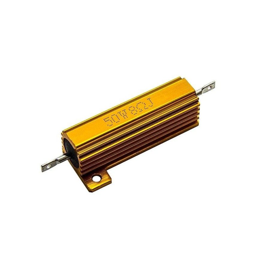 Oem rezistora 50W - 8Ohm - alumīnija korpusā - RX24 50W 8R – 2