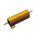 Oem Rezistorius 50W - 8Ohm - alumiiniumkorpus - RX24 50W 8R