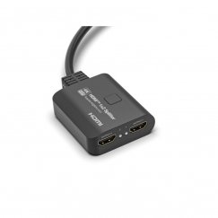 "PremiumCord" HDMI 2.0 Mini Splitter, 1-2 Pigtail Type, 4Kx2K@60Hz, HDCP2.2 Scaler