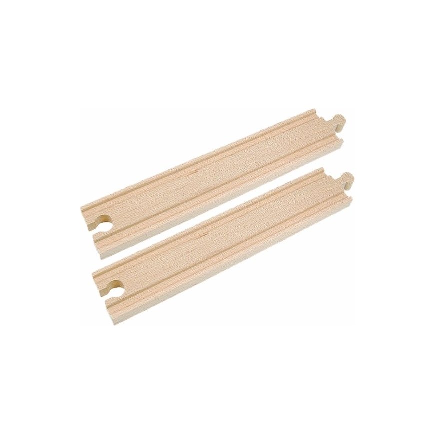 Woodyland suorat raiteet 22 cm, 2 kpl – 2