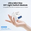 Avatto Išmani relė Wi-Fi 6, 230Vac, 8A, MINI, su energijos matavimu, TUYA / Smart Life