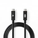 Nedis CCGW64750BK10 USB kabelis USB 3.2 Gen 2 (3.1 Gen 2) 1 m USB C Melns Nedis CCGW64750BK10 USB kabelis USB 3.2 Gen 2 (3.1 Gen 2) 1 m USB C Melns
