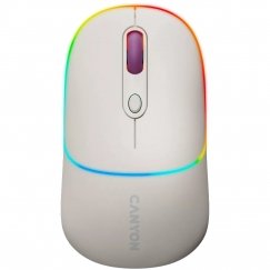 Canyon MW-22 mouse Universal Ambidextrous RF Wireless + Bluetooth Optical 1600 DPI