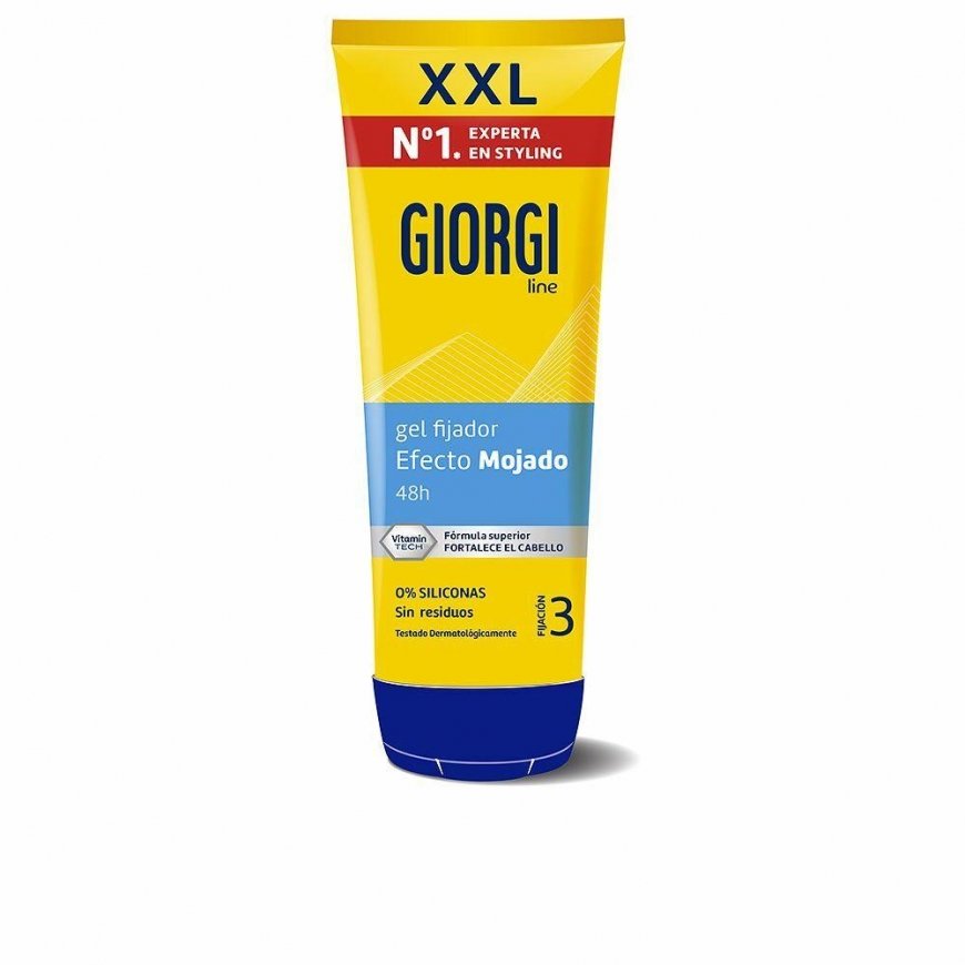 Giorgi Line Efecto Mojado Gel Fijador Extrafuerte N3 plaukų želė 240ml