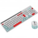 Canyon HSET-W5 näppäimistö Sisältää hiiren Koti /Toimisto Langaton RF QWERTY Englanti (US) Valkoinen Canyon HSET-W5 näppäimistö Sisältää hiiren Koti /Toimisto Langaton RF QWERTY Englanti (US) Valkoinen