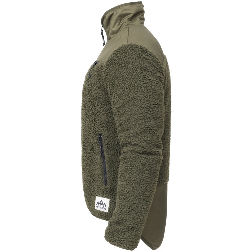 Heat Experience HeatX Heated Pile Fleece Unisex XL Olive Green – 2