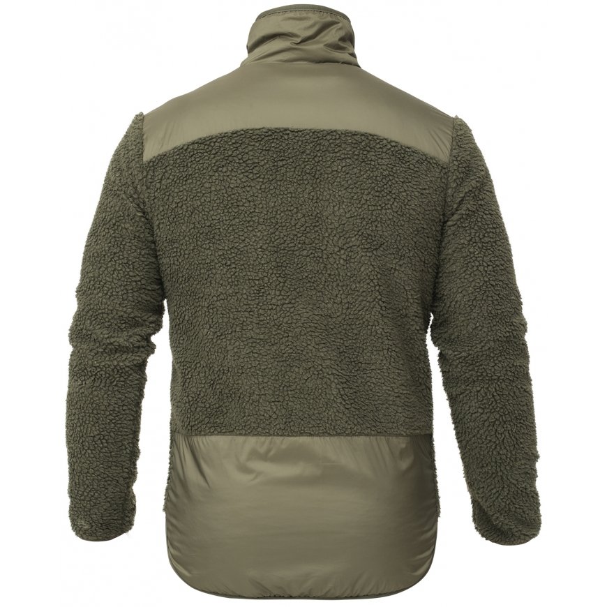 Heat Experience HeatX Heated Pile Fleece Unisex XL Olive Green – 3