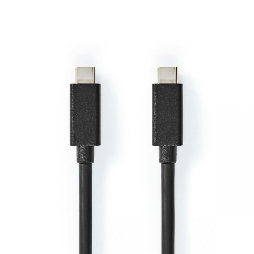 Nedis CCGB64020BK20 USB-kaapeli USB 3.2 Gen 2 (3.1 Gen 2) 2 m USB C musta
