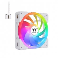 Thermaltake SWAFAN EX12 ARGB Tietokonekotelo Ilmanjäähdytin 12 cm Valkoinen 3 kpl