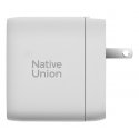 Native Union Fast Gan Charger Pd 67W Portatīvais dators, Viedtālrunis, Planšete Balts AC Ātrā uzlāde Native Union Fast Gan Charger Pd 67W Portatīvais dators, Viedtālrunis, Planšete Balts AC Ātrā uzlāde