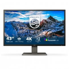 Philips P Line 439P1/00 kompiuterio monitorius 108 cm (42.5") 3840 x 2160 pikseliai 4K Ultra HD LCD 