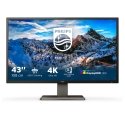 Philips P Line 439P1/00 tietokoneen litteä näyttö 108 cm (42.5") 3840 x 2160 pikseliä 4K Ultra HD LC Philips P Line 439P1/00 tietokoneen litteä näyttö 108 cm (42.5") 3840 x 2160 pikseliä 4K Ultra HD LC