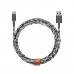 Native Union Belt Cable XL USB cable 3 m USB A USB C Black, White
