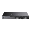 TP-Link Omada SG6428XHP verkkokytkin Hallittu L3 Gigabit Ethernet (10/100/1000) Power over Ethernet TP-Link Omada SG6428XHP verkkokytkin Hallittu L3 Gigabit Ethernet (10/100/1000) Power over Ethernet