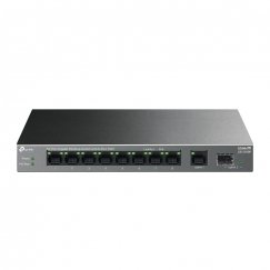 TP-Link LiteWave LS1210GP tīkla pārslēgs Nepārvaldīts Gigabit Ethernet (10/100/1000) Power over Ethernet (PoE) Melns