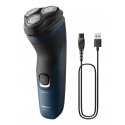 Philips S1151/00 skustuvas vyrams Rotorinis skustuvas Juoda, Mėlyna Philips S1151/00 skustuvas vyrams Rotorinis skustuvas Juoda, Mėlyna