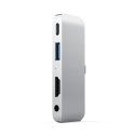 Satechi ST-TCMPHS док-станция для ноутбука USB 3.2 Gen 1 (3.1 Gen 1) Type-C Серебристый