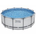 Bestway Steel Pro 56420 maapealne bassein Raamiga bassein Ümmargune 10250 l Hall, Valge Bestway Steel Pro 56420 maapealne bassein Raamiga bassein Ümmargune 10250 l Hall, Valge